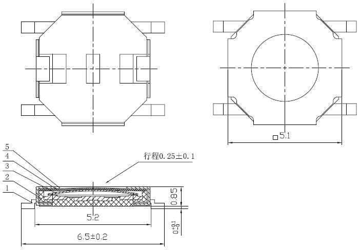 輕觸開(kāi)關(guān)的工作原理