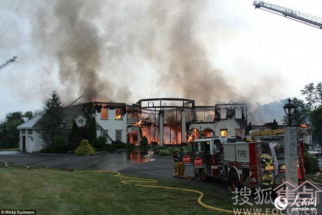 拜登兒子豪華住宅遭火災(zāi)摧毀，千萬豪宅化為碎石廢墟