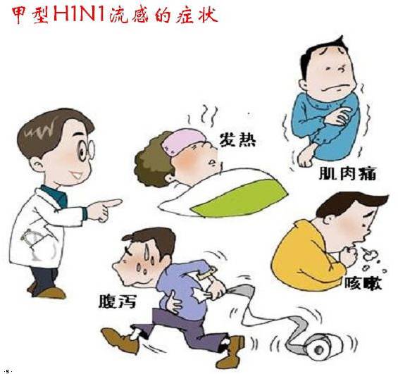 甲流H1N1型盛行肆虐