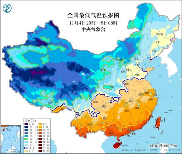 秦嶺，冷空氣南下之屏障